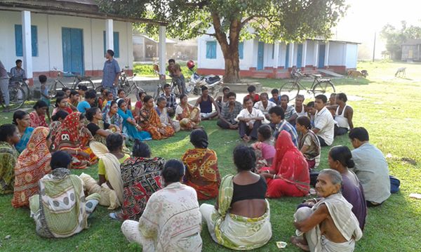 Can collective action strategies motivate behavior change to reduce open defecation in rural India?